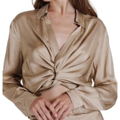 LIDA SATIN SHIRT CN